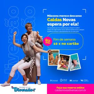 Imagem representativa: Hotel para Dia das Mães em Caldas Novas| 10x no Cartão