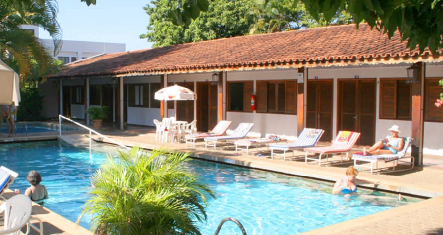 Hospedagem Hotel Roma no centro de Caldas Novas