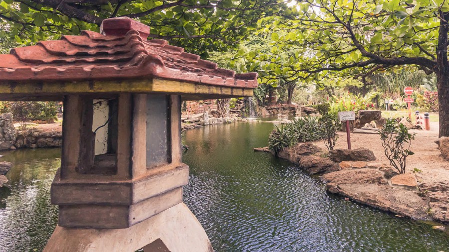 Jardim Japonês em Caldas Novas