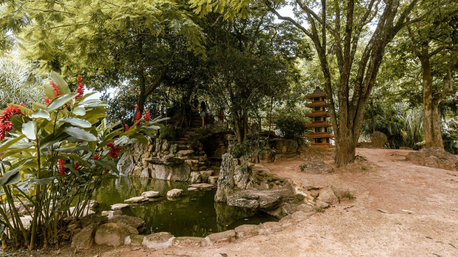 Jardim Japonês em Caldas Novas