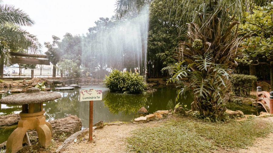 Jardim Japonês em Caldas Novas