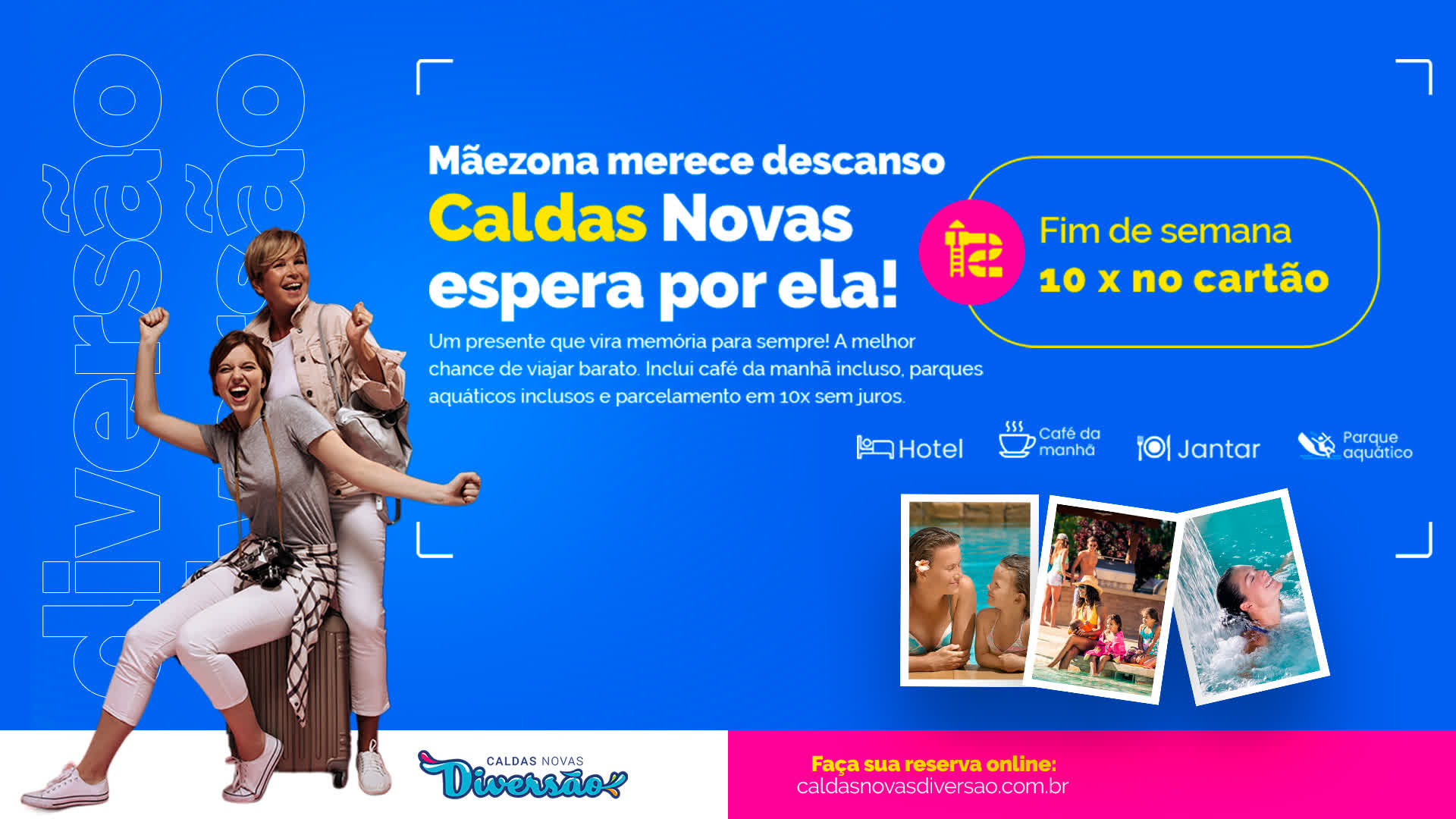 Hotel para Dia das Mães em Caldas Novas