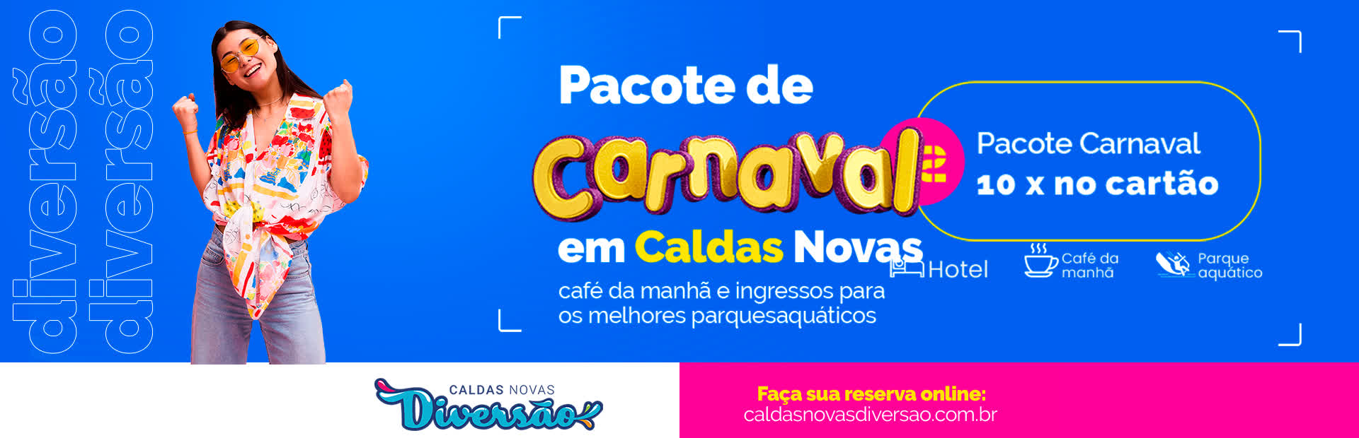 Hotéis para Carnaval em Caldas Novas