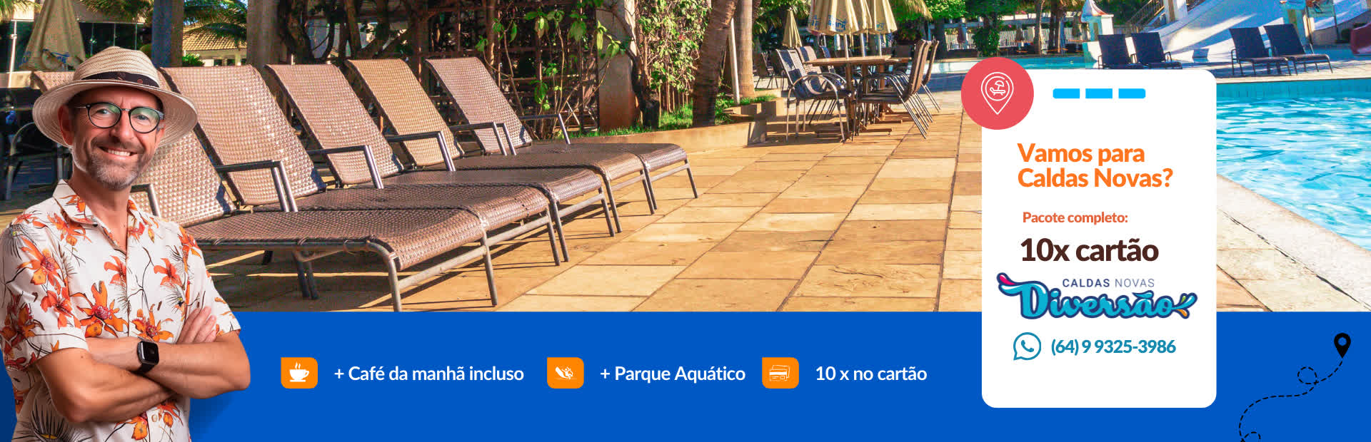 Promoções de hotéis em Caldas Novas